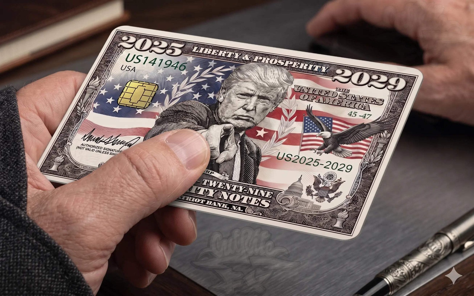 Trump 2024 Credit Card Bill Skin, Debit Card Covering