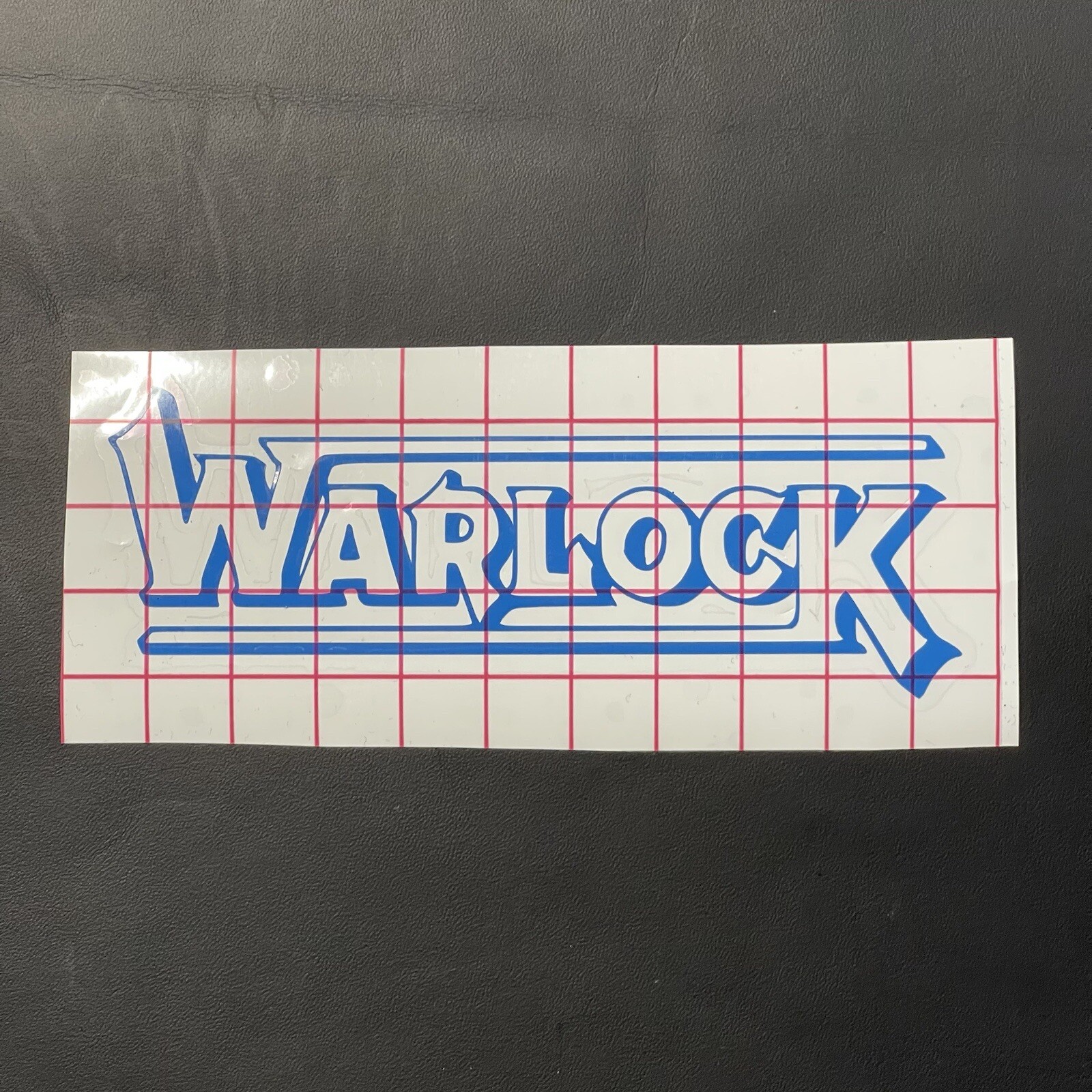 Warlock Vinyl Logo Sticker Decal Heavy Metal Band Car Bumper Doro Grim Reaper