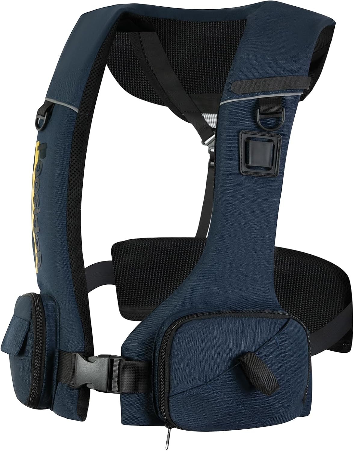 Adjustable Lightweight Breathable Water Safety Life Jacket Golden Unisex Classic