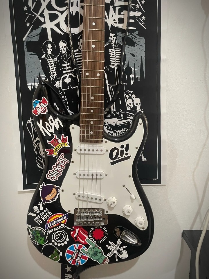 300pcs Rock Band Logo Stickers Decal Lot Punk Vinyl Music Heavy Metal Laptop USA