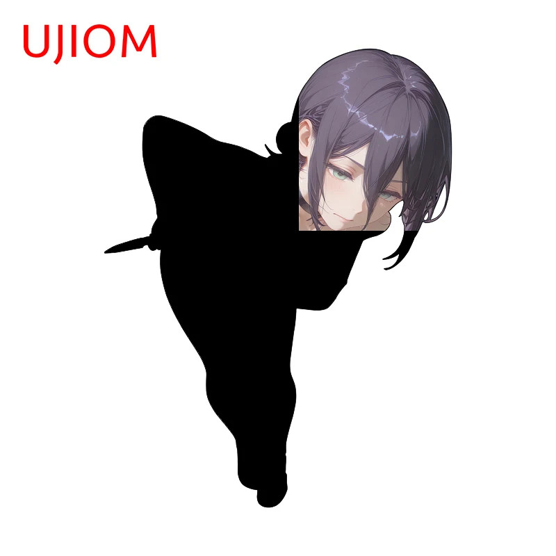UJIOM Reze Anime Figure Wall Sticker Enchanting Fashionable Elegant Glaring