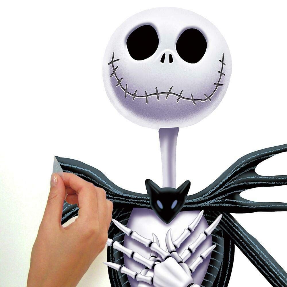 Disney The Nightmare Before Christmas Jack Giant Peel and Stick Wall Decals b…