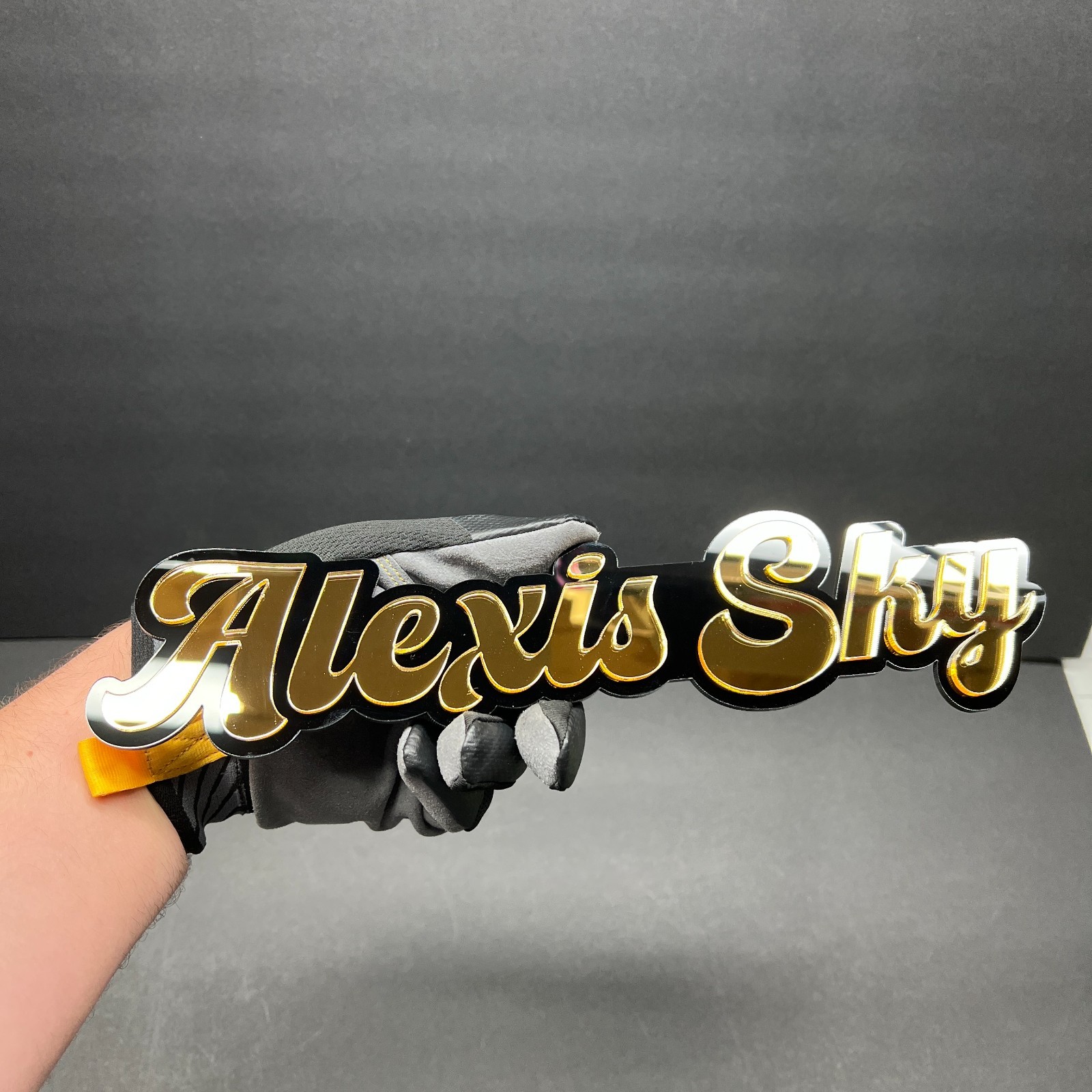 Custom Laser-Multicolor Personalized Name! Badge for Cars Cut 3D Acrylic Emblem