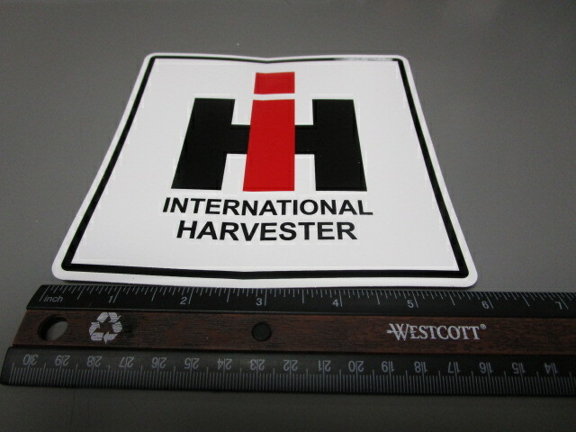 International Harvester IH Logo 6×6 Inch Decal Sticker