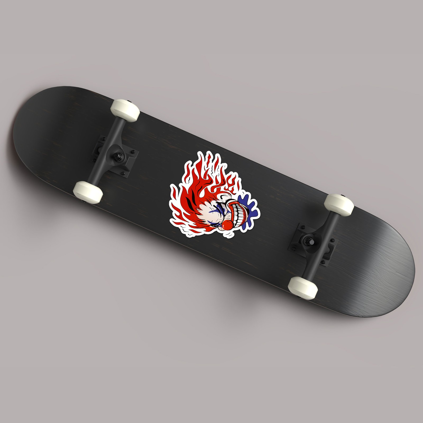 Evil Clown Scary – Vinyl Decal Sticker – Car Window Laptop – ebn8901