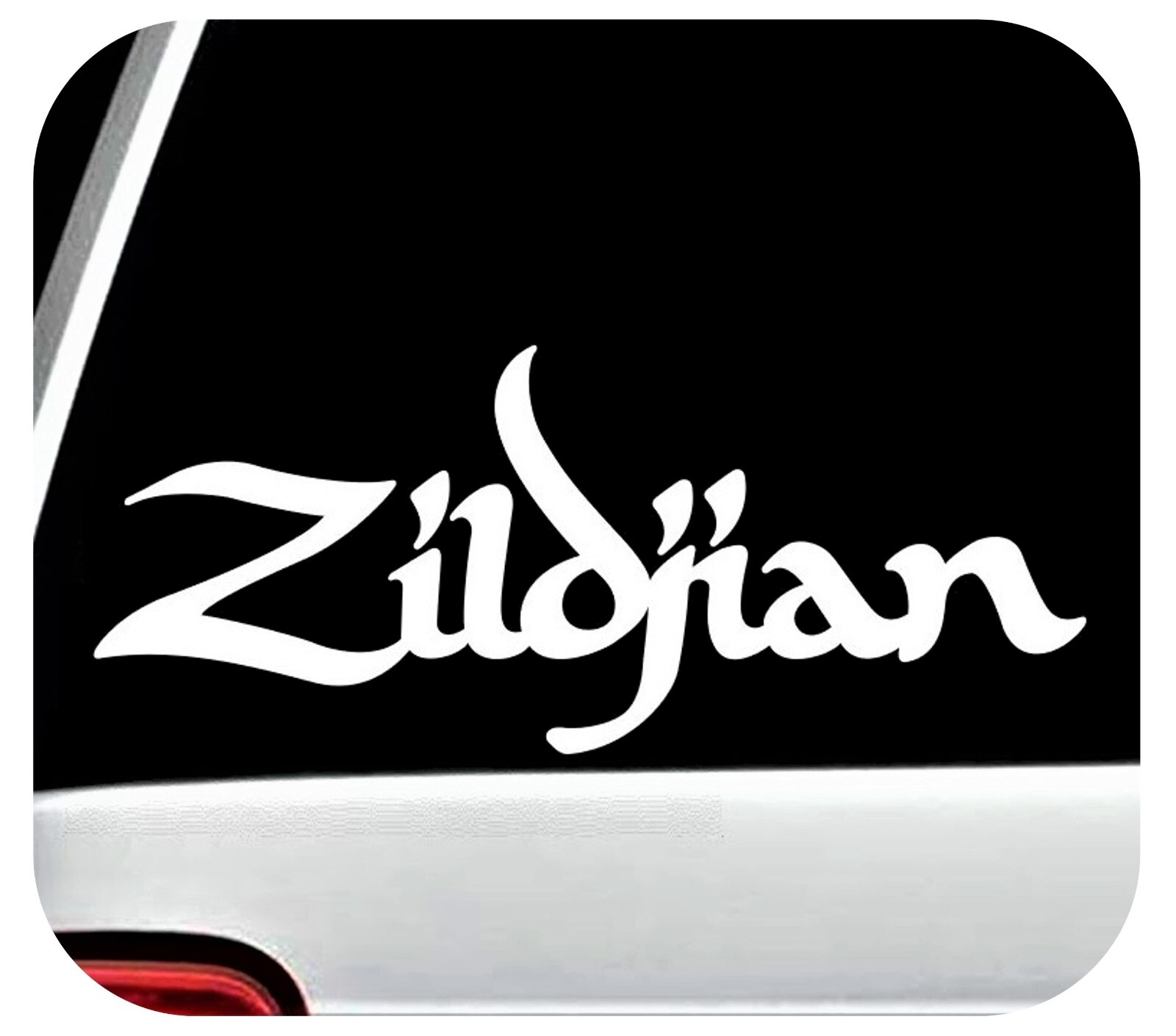 Zildjian Cymbals Logo Vinyl Decal Sticker Choose Size & Color