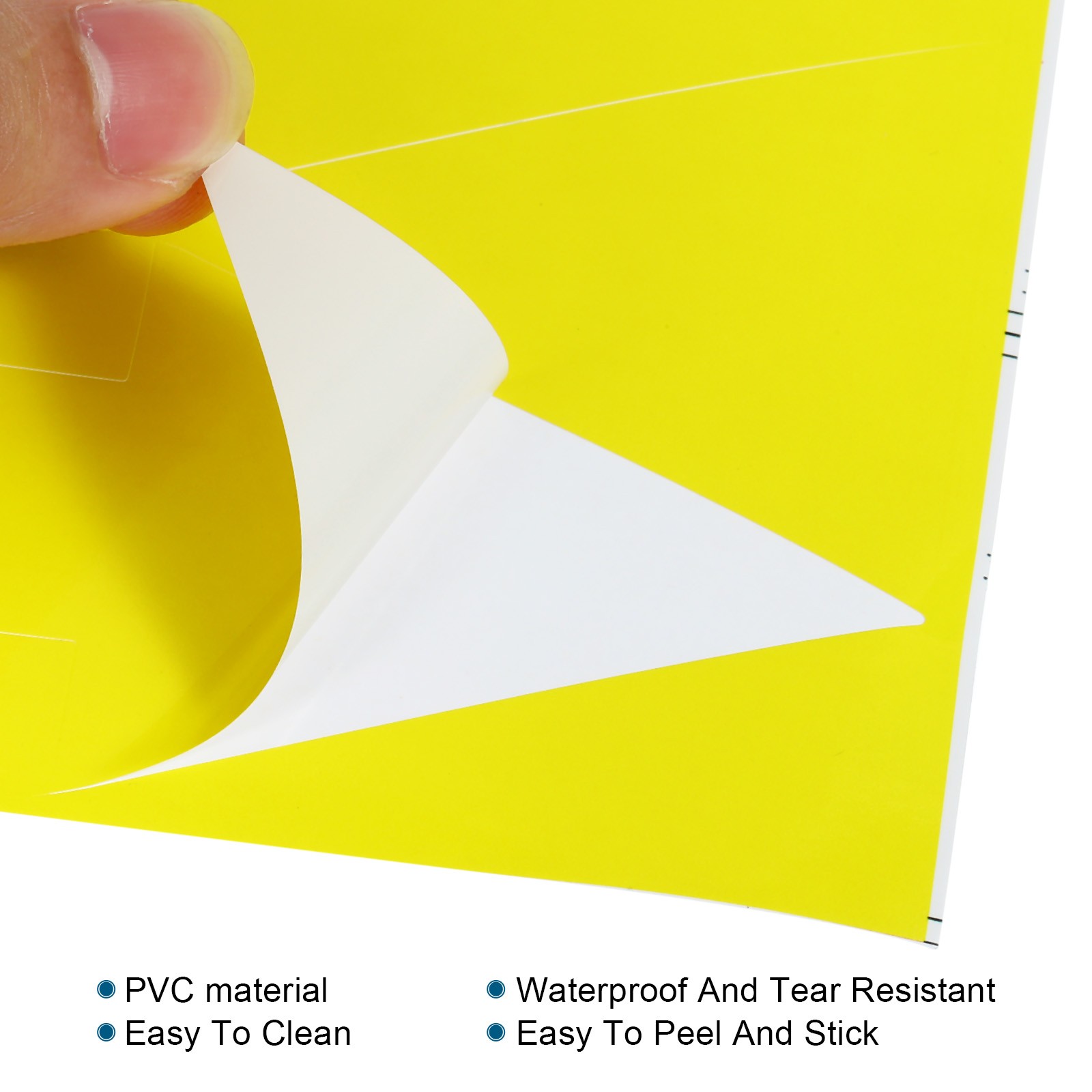 Directional Arrow Adhesive, 40pcs Waterproof Floor Decal, Yellow