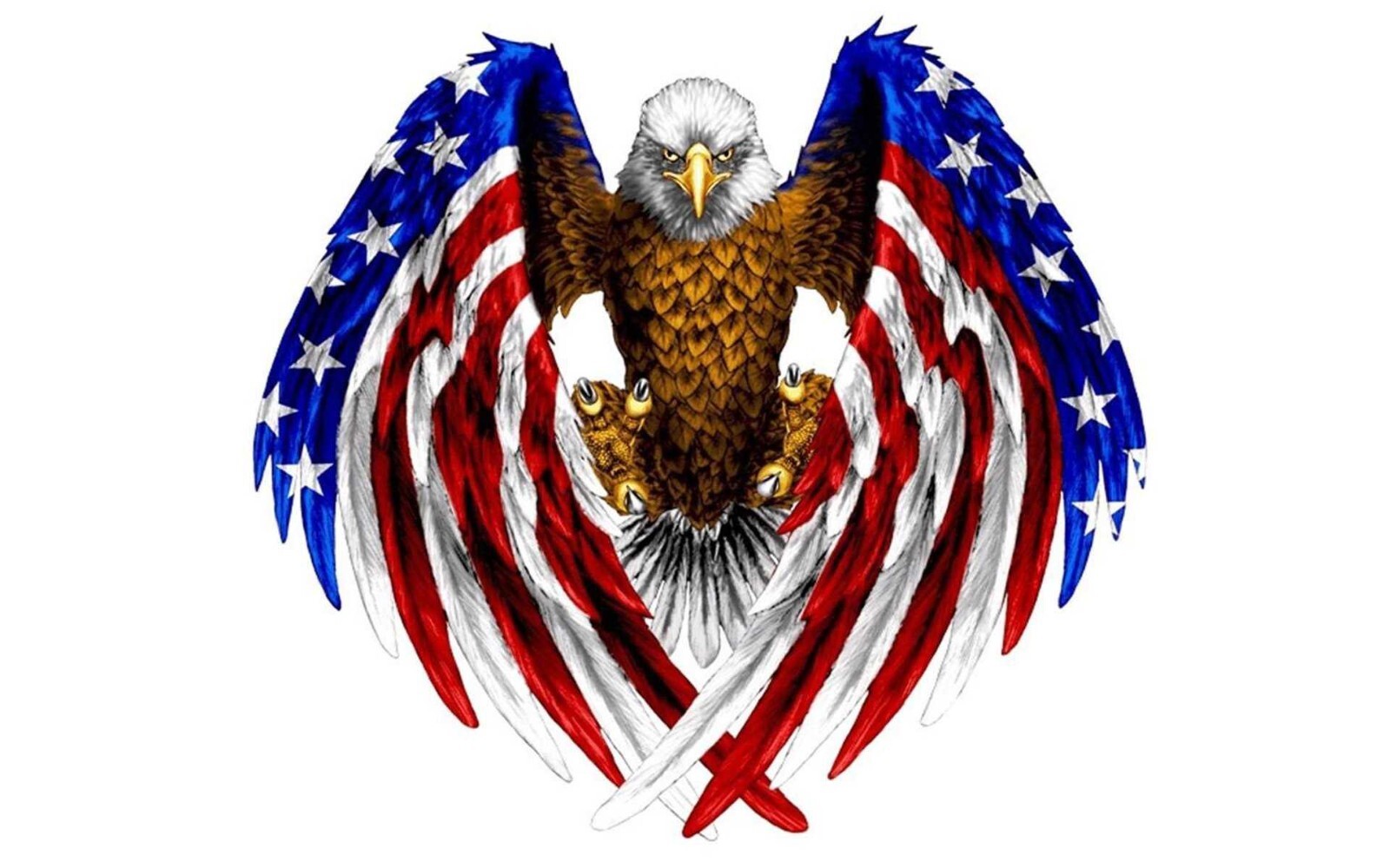 American eagle sticker USA skate cell laptop bumper vinyl decal