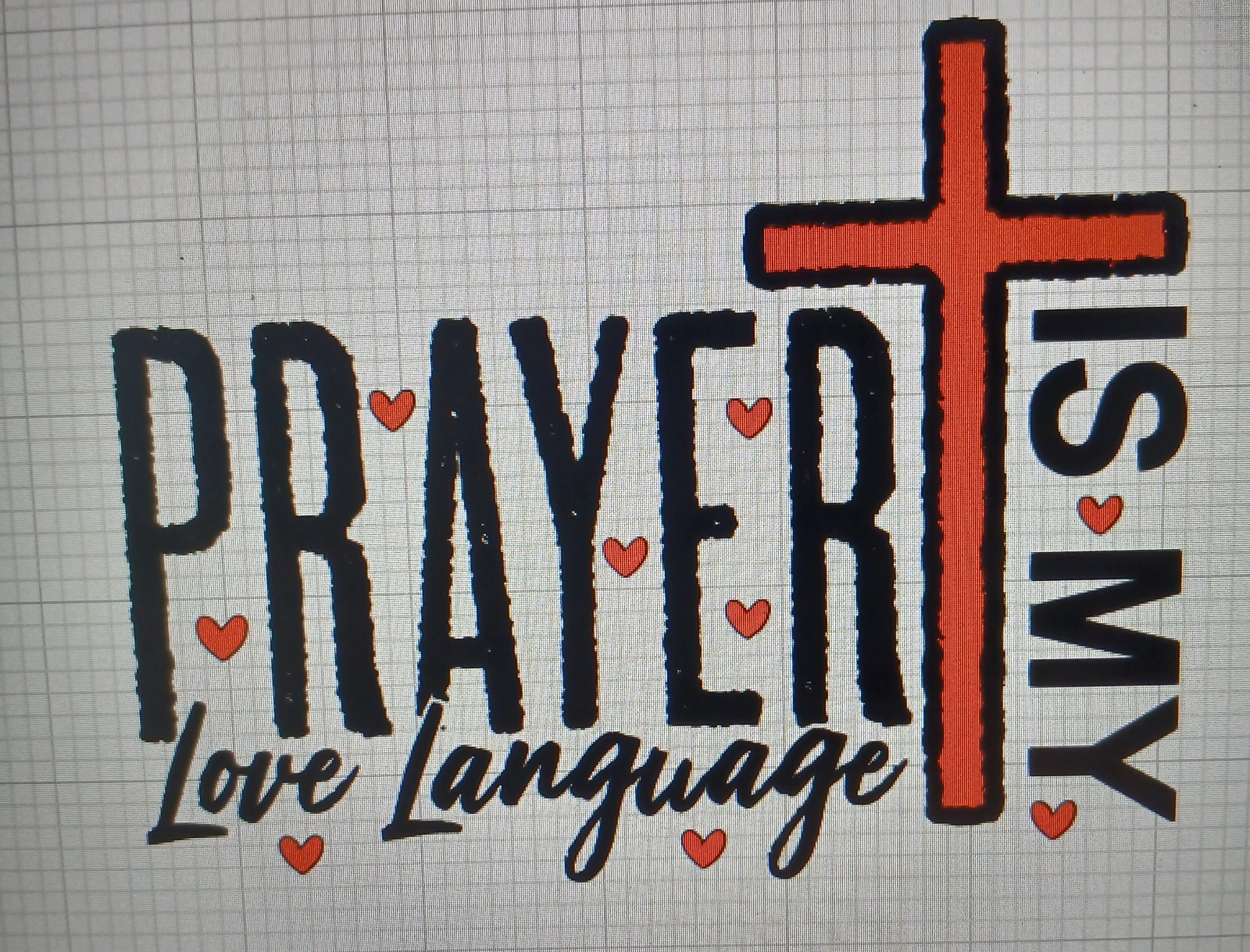 Prayer Is My Love Language Decal