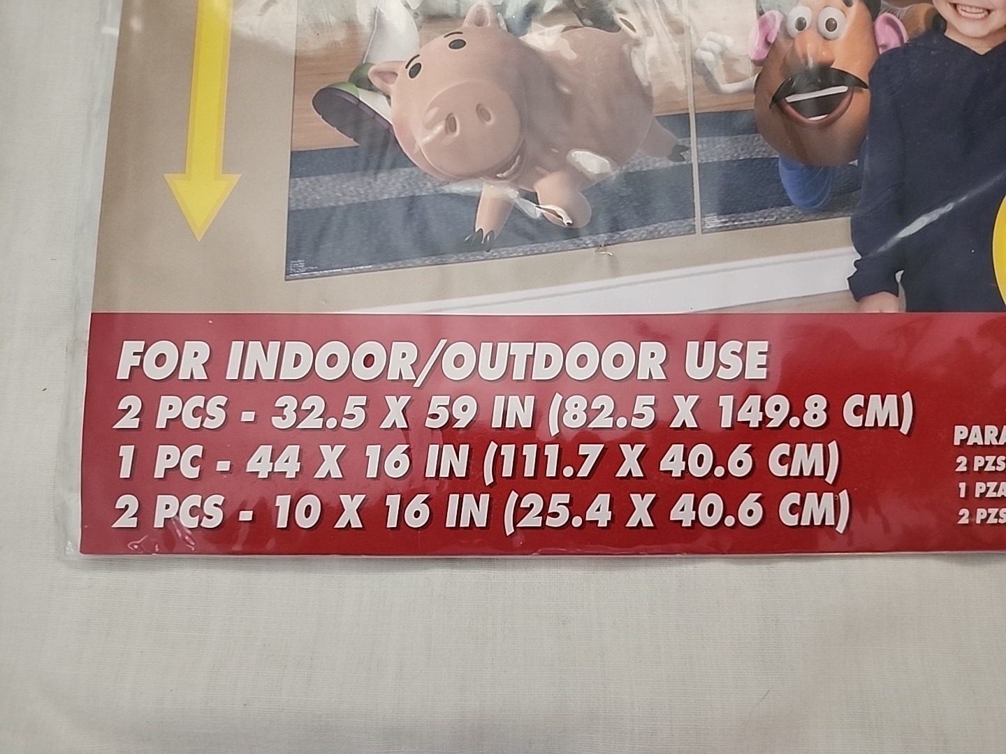 Disney Toy Story Birthday Party Wall Decorating Kit Scene Setters Giant 5-pc Set