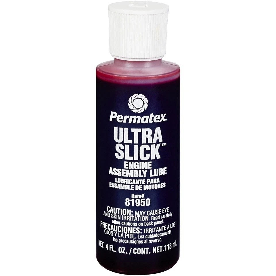 2x NEW PERMATEX ULTRA SLICK ENGINE ASSEMBLY LUBE; 4 OZ