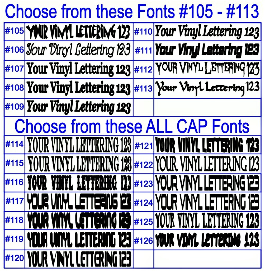 Custom Text Vinyl Decal Personalized Lettering Window Yeti Cup Sticker 10 Sizes