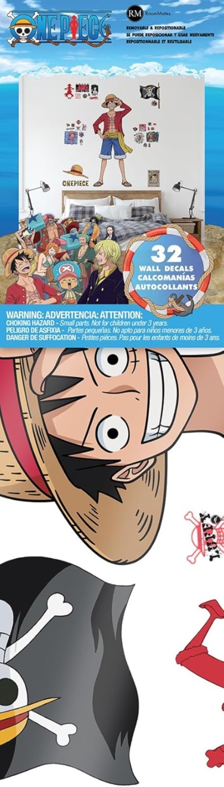 Official One Piece Luffy Wall Art