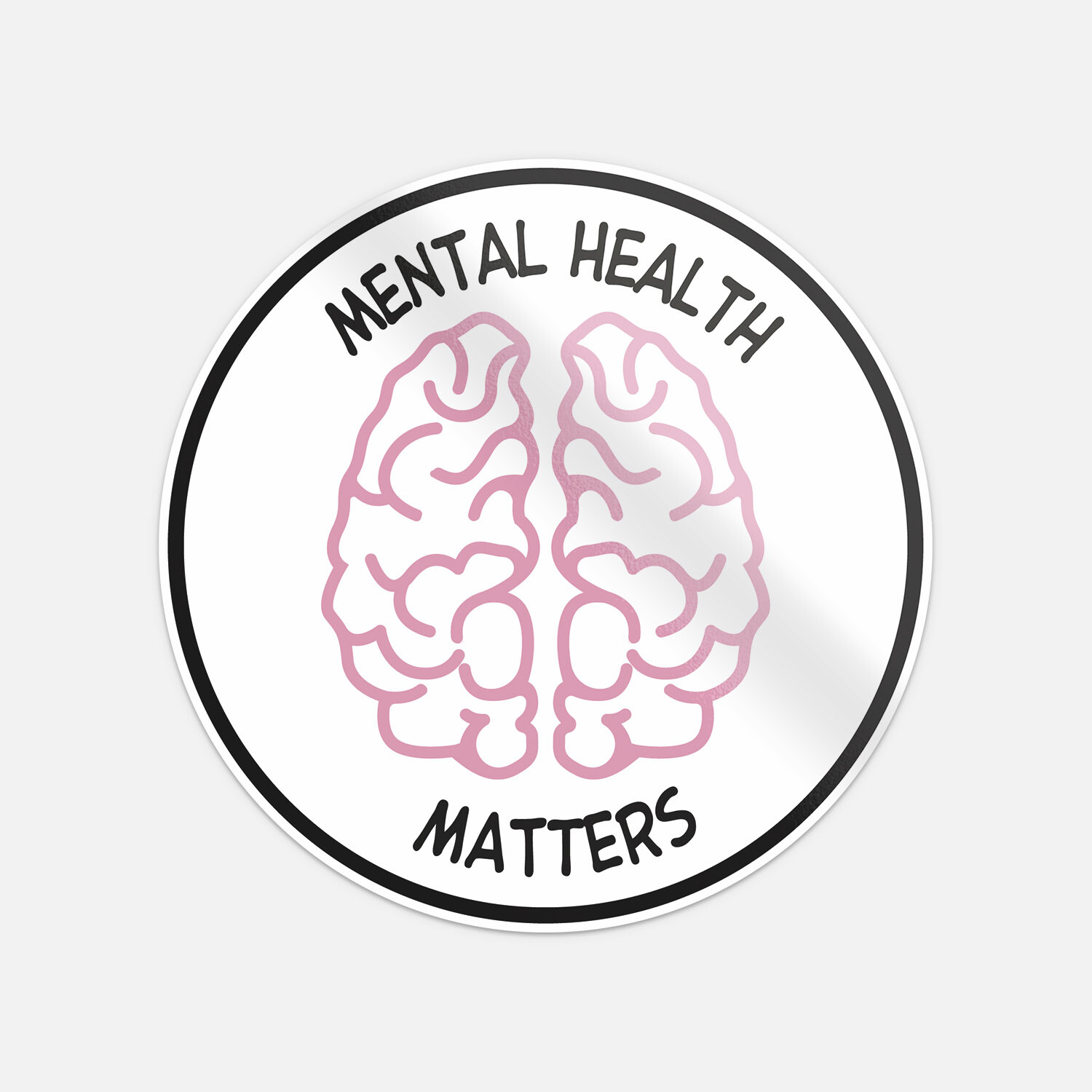 Mental Health Matters Car Bumper Vinyl Sticker Decal