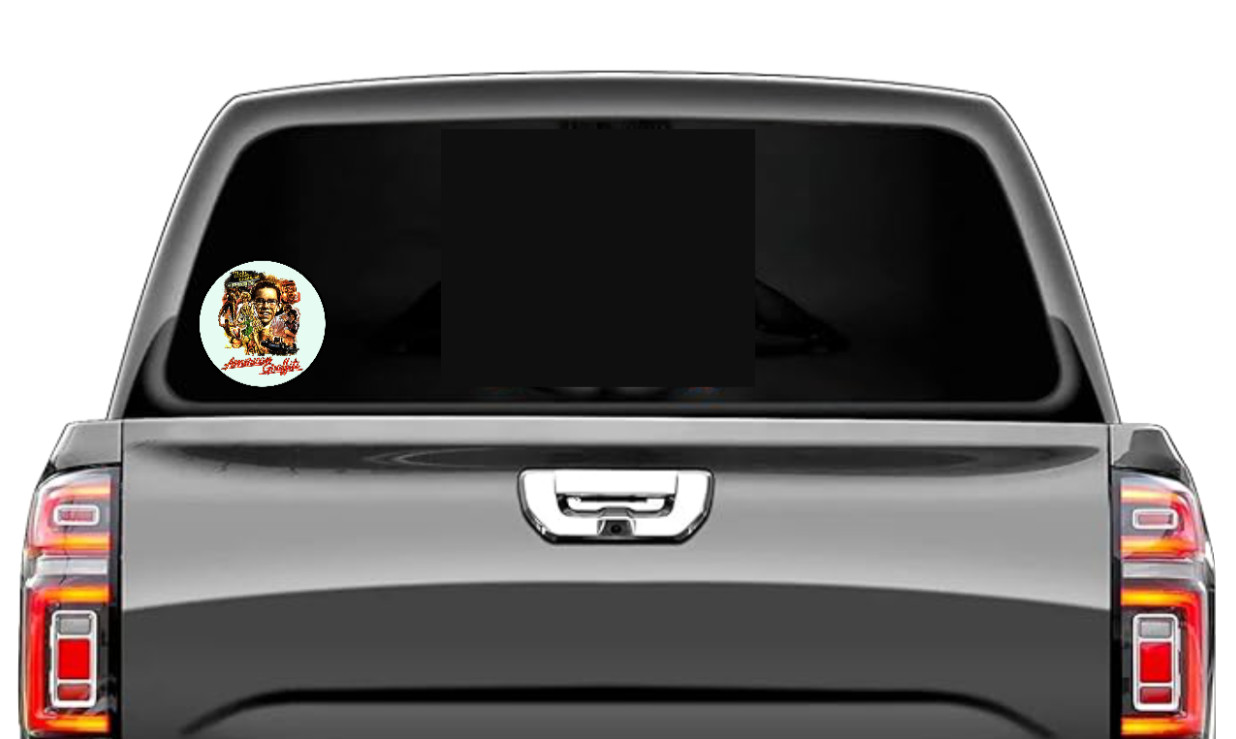 Movie – American Graffiti – 4" Vinyl Decal Handmade Vehicle Decor Laptop Cooler