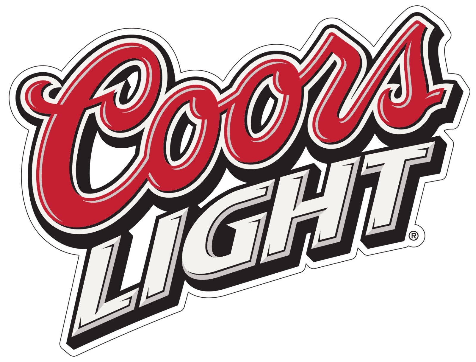Coors Light Logo Indoor Wall Vinyl Decal Sticker 5" – 52"