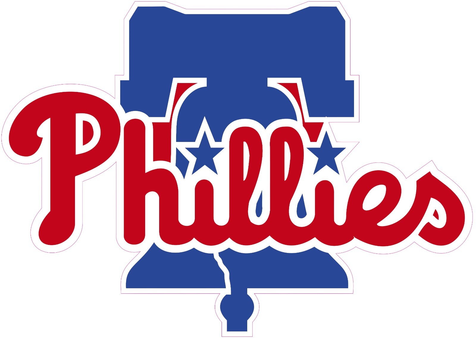 Philadelphia Phillies Vinyl Decal Sticker Car Truck Bumper Tumbler Mug