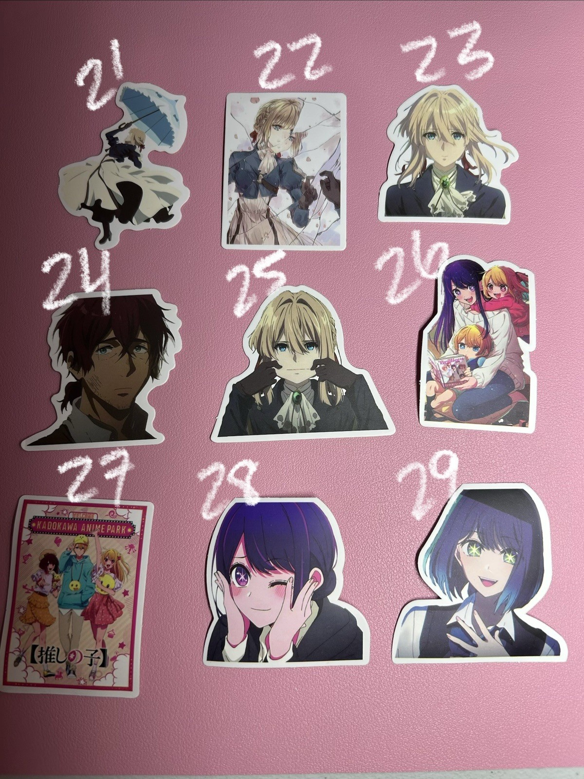 Oshi No Ko And More Anime Stickers