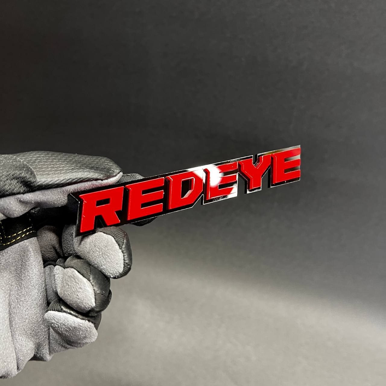 1PC REDEYE Custom 3D Text Car Badge Fender Emblem Tailgate Toolbox Decal
