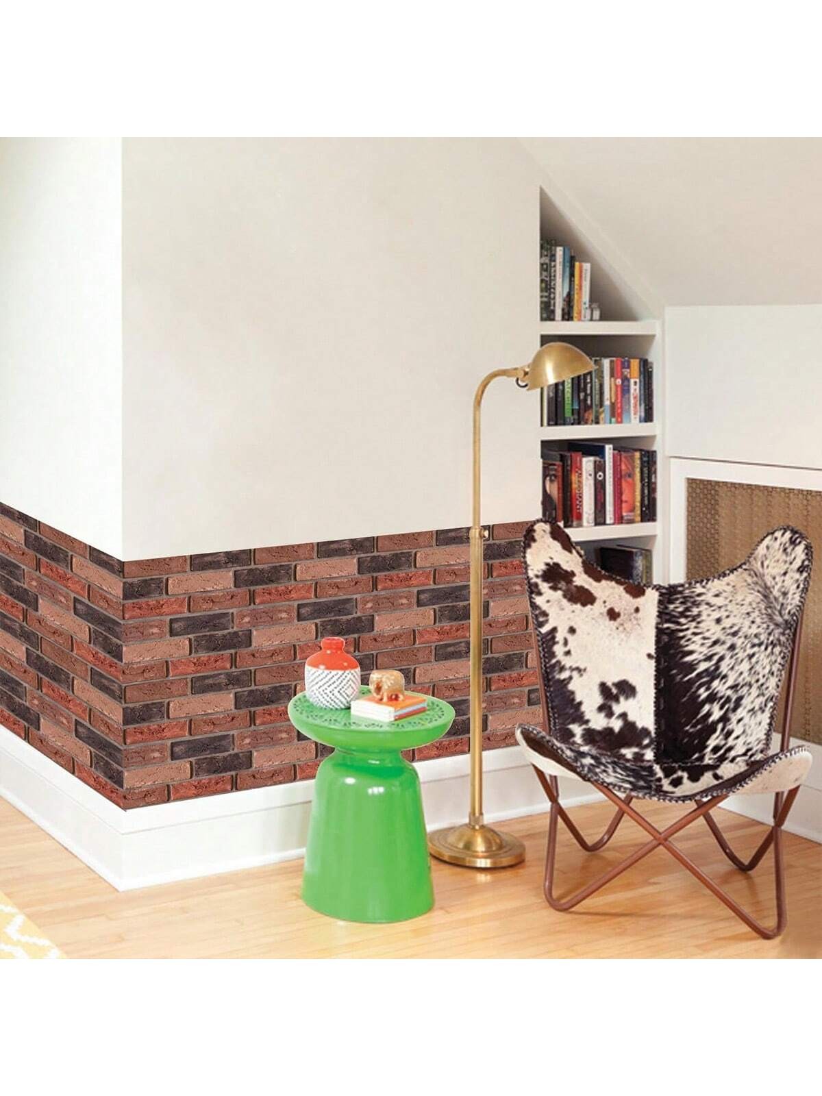 3D Brick Wall Panels Peel and Stick 30 Pack Self-Adhesive Waterproof Wall Panels