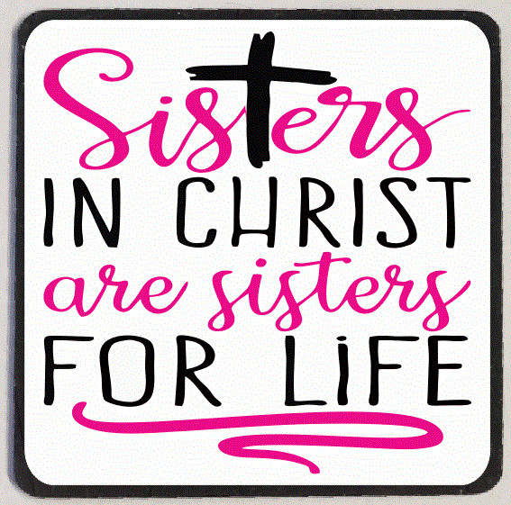 Sisters In Christ Refrigerator Magnet M221