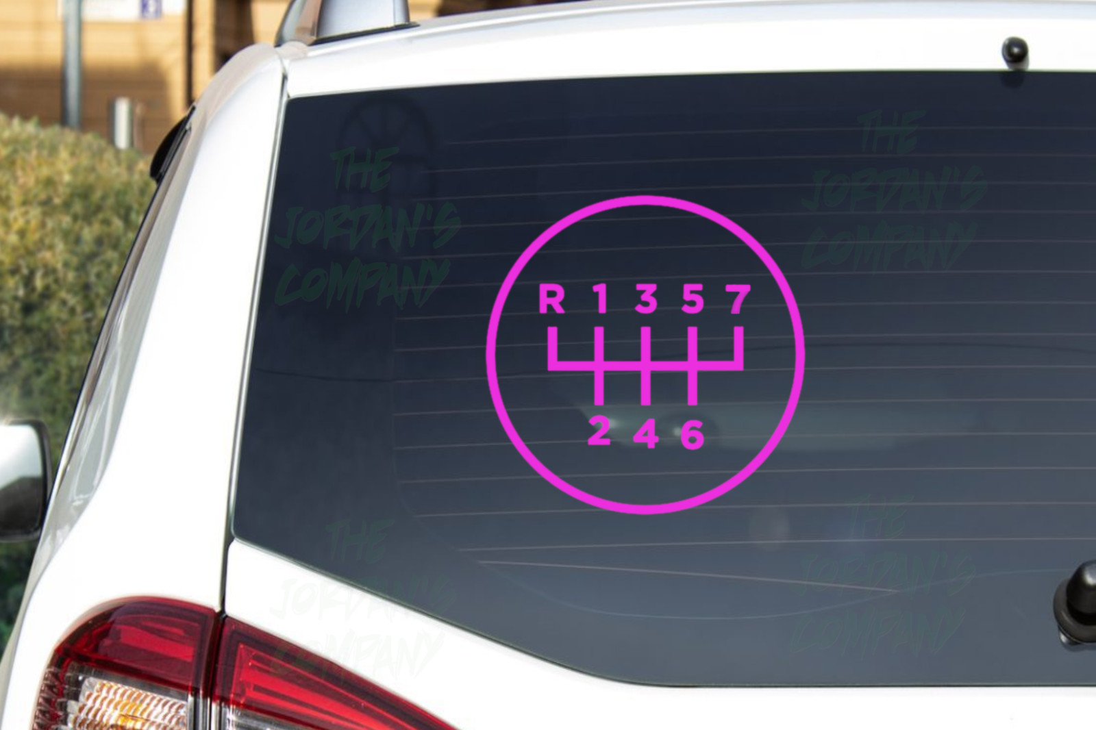 Manual 7 Speed – CNC cut Decal Vinyl Sticker -Pic from multi colors! O651