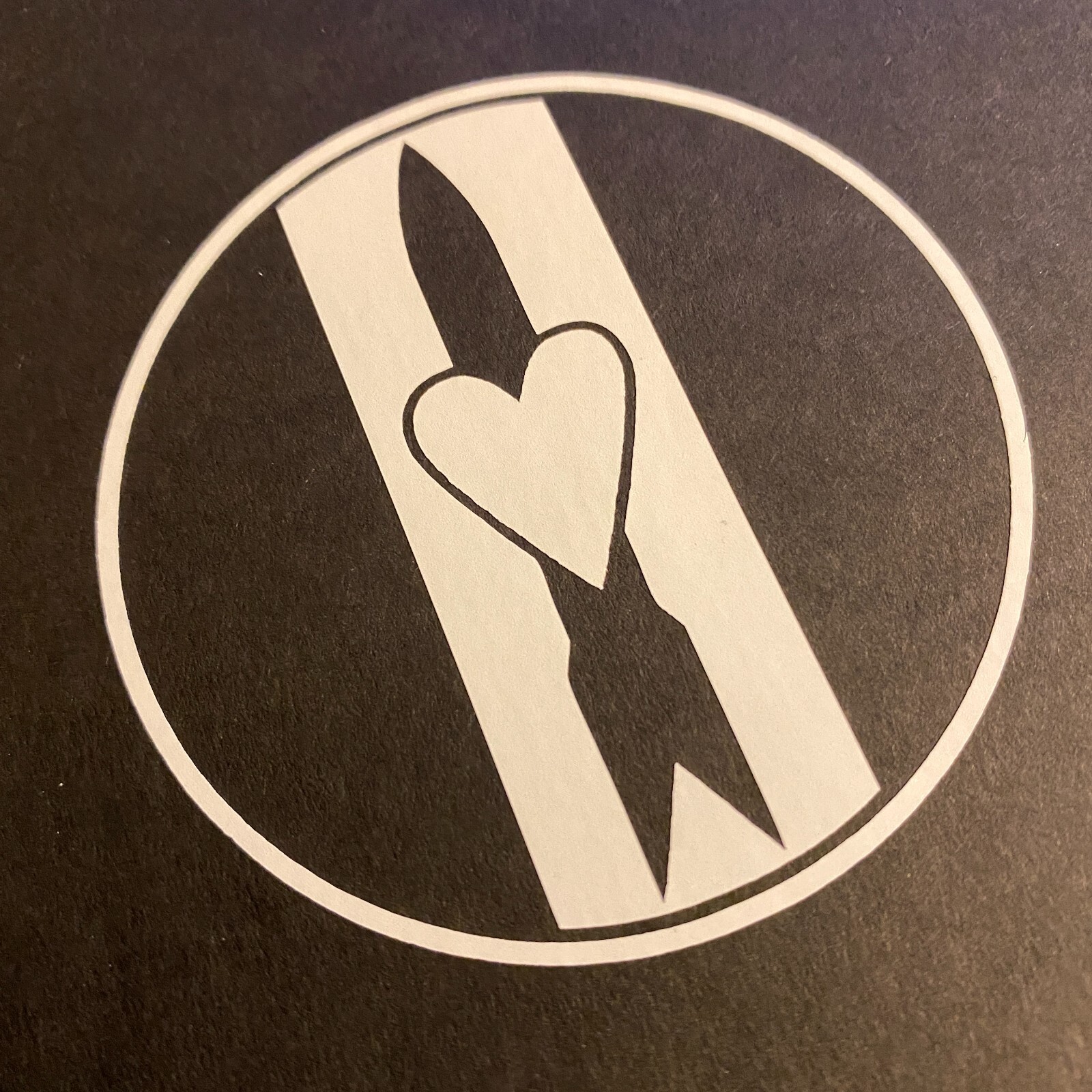 Vinyl Sticker – Love and Rockets Logo (Bauhaus, Tones on Tail)