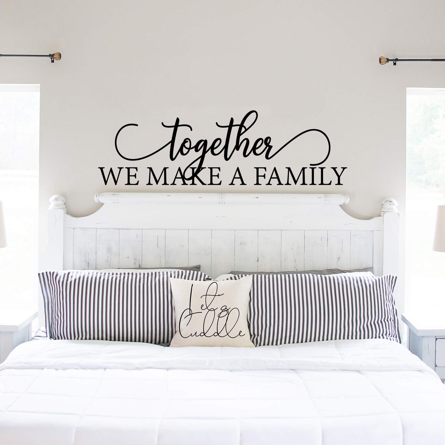 – Large Family Wall Decals for Living Room Decor Family Wall Decor Wall Stick…
