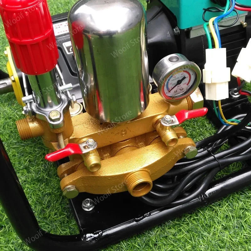 Agricultural Sprayer Automatic Pressure Relief Three-Cylinder Plunger Pump 48V
