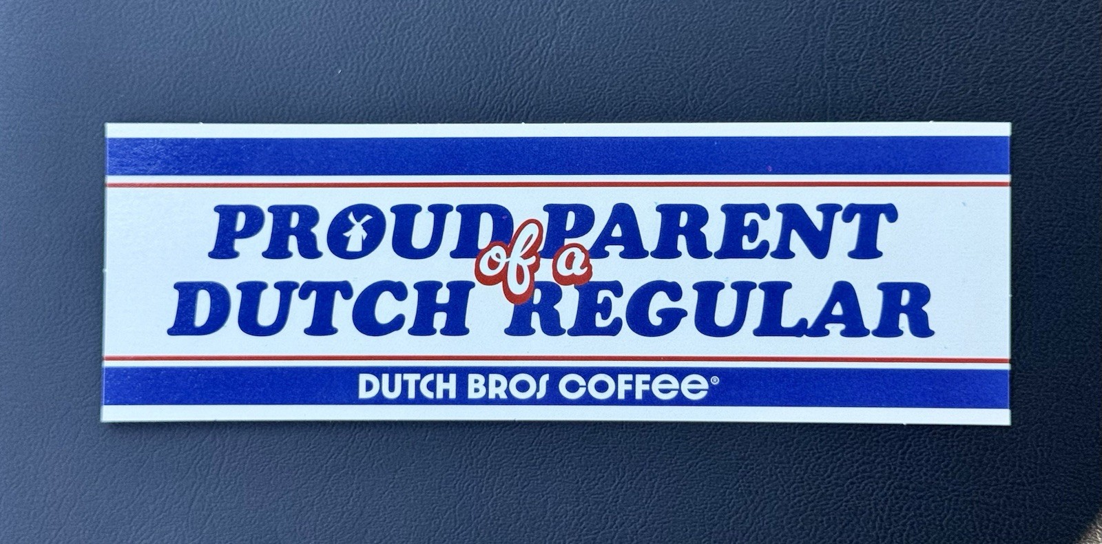 NEW Dutch Bros Proud Parent Of A Dutch Regular Logo Sticker 2026