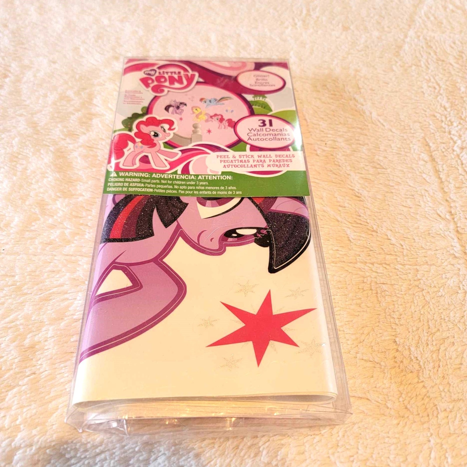 My Little Pony Wall Decals Peel & Stick 31 Pieces