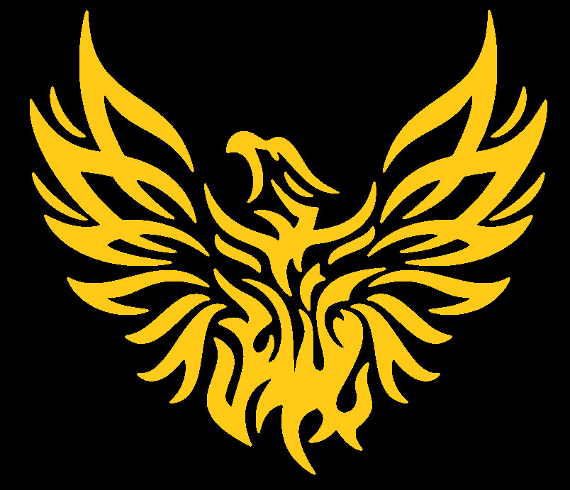 PHOENIX BIRD Decal Stickers for Cars, Windows, Laptops, Tablets, Wall