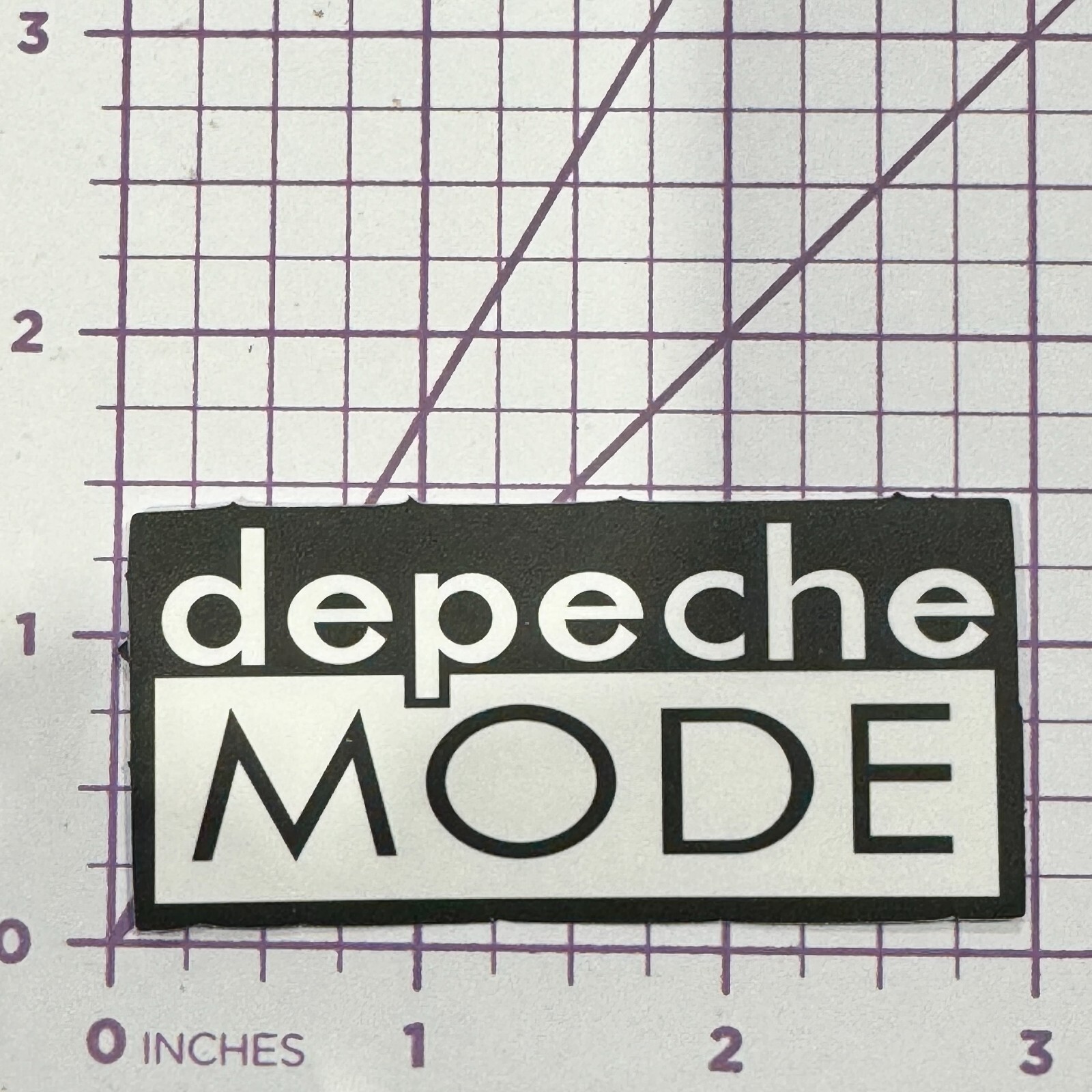 depeche MODE – Dance Electronic Pop New Wave Band Logo Vinyl Decal Sticker Bomb