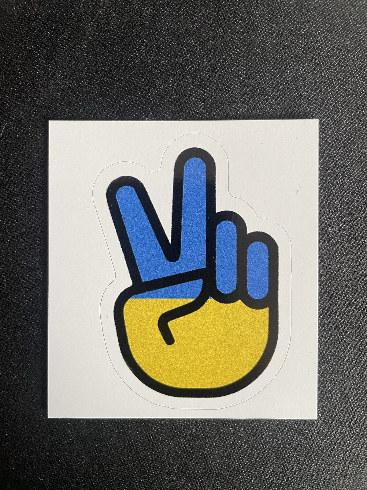 Peace for Ukraine vinyl sticker decal waterproof