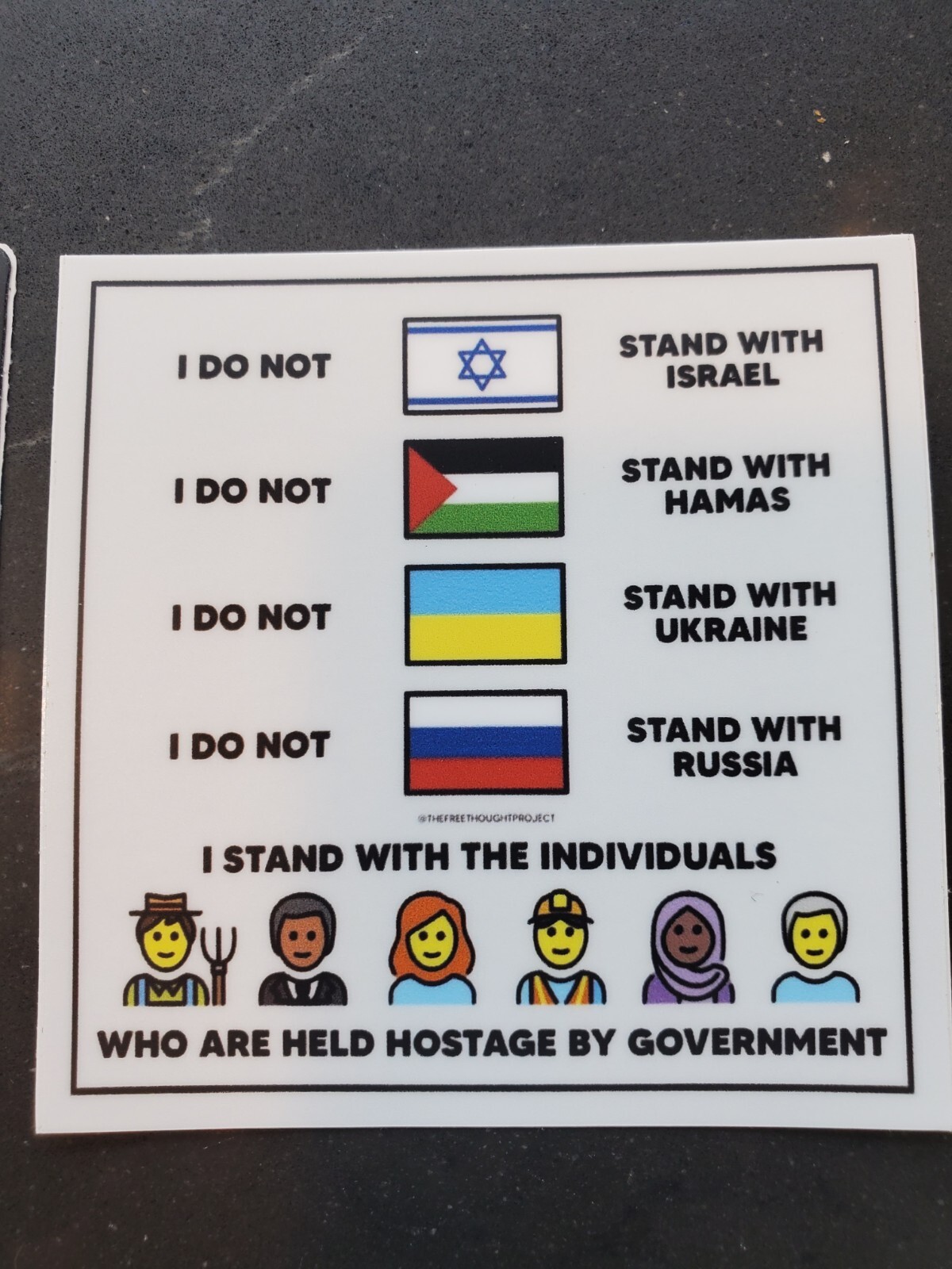 FEMA SUCKS GOVERNMENT SUCKS STICKERS *WORLDWIDE 🌐 SHIPPING* 5 YEAR WARRANTY