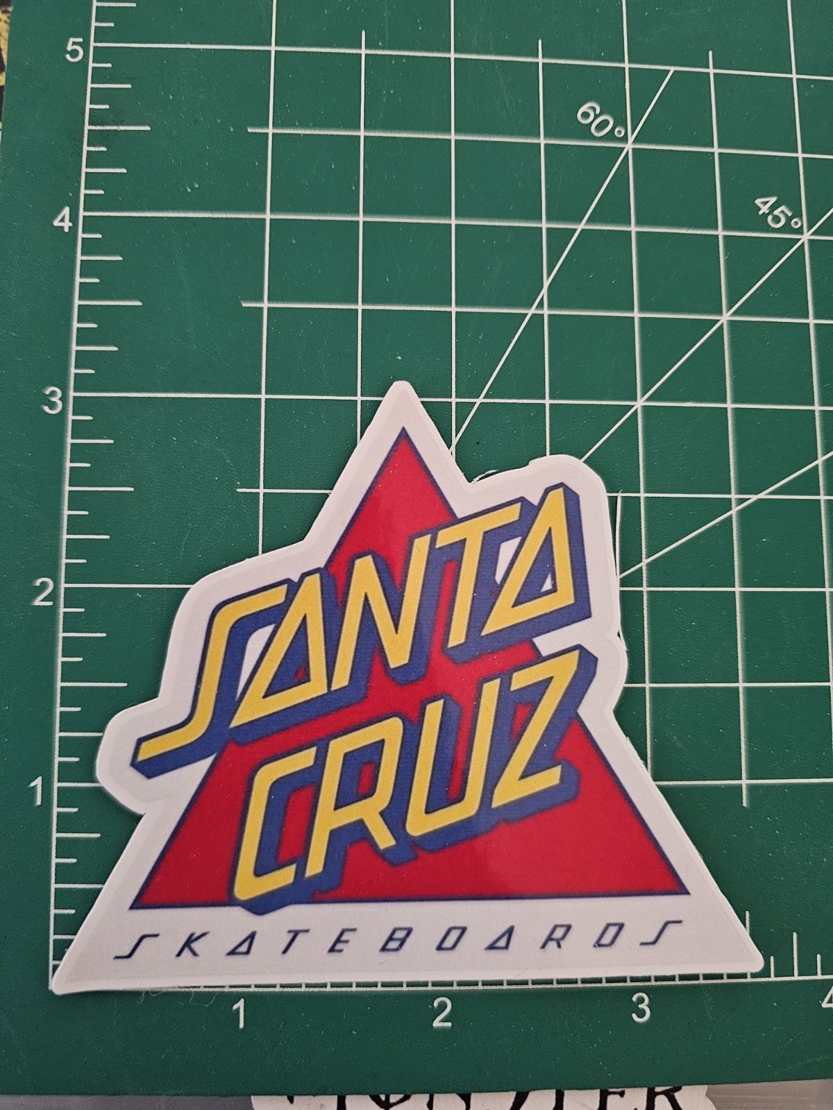 Triangle Santa Cruz Sticker