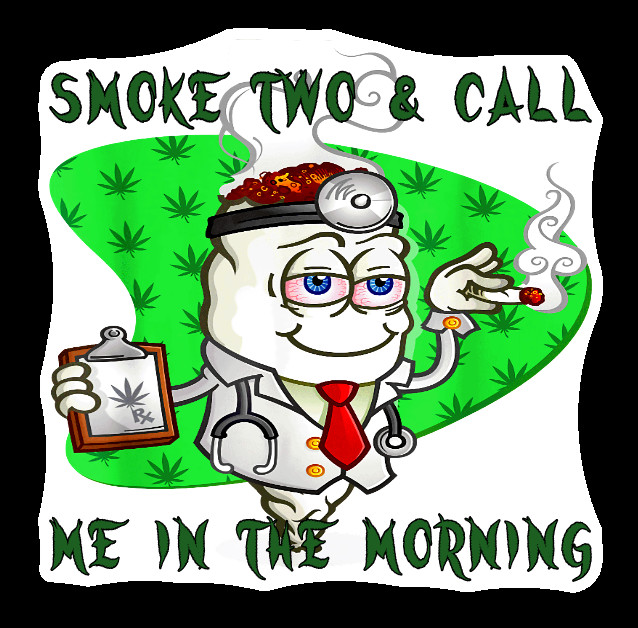 Dr Weed Joint Vinyl Decal Sticker Weed Tumbler Sticker 420 Stoner Gift