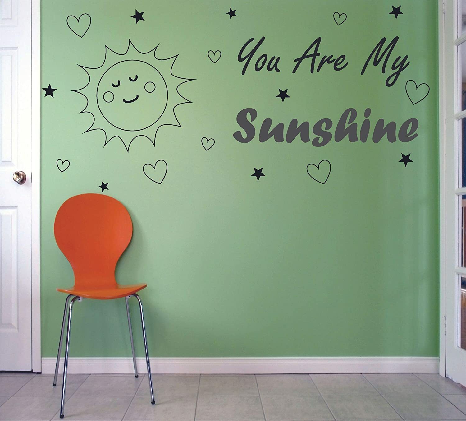 My Sunshine Nursery Song Kids Wall Sticker Home Room Vinyl Art Decal Decor