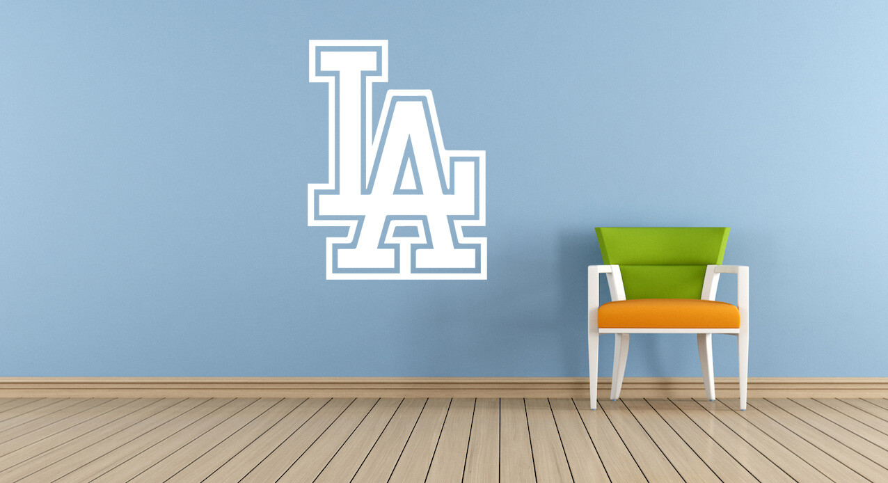 Los Angeles Dodgers Sticker Car Truck Wall Decal – ANY COLOR FAST SHIPPING