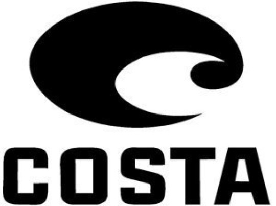 Costa Del Mar with Writing -Decal Logo Sticker