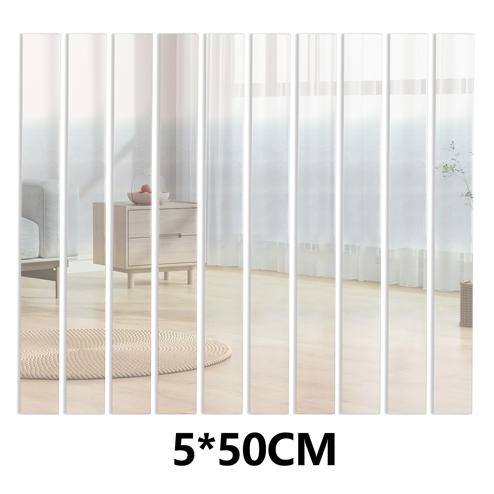 Wall Sticker Decal Accessories Acrylic Dining Room Living Room Long Strip