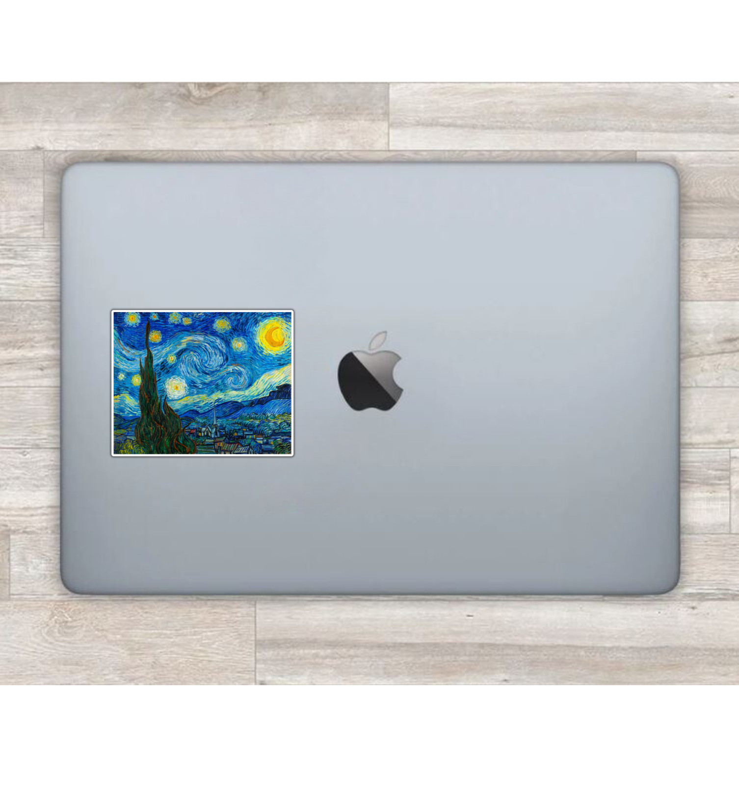 Starry Starry Night Vincent Van Gogh Fridge Magnet or Laptop Sticker