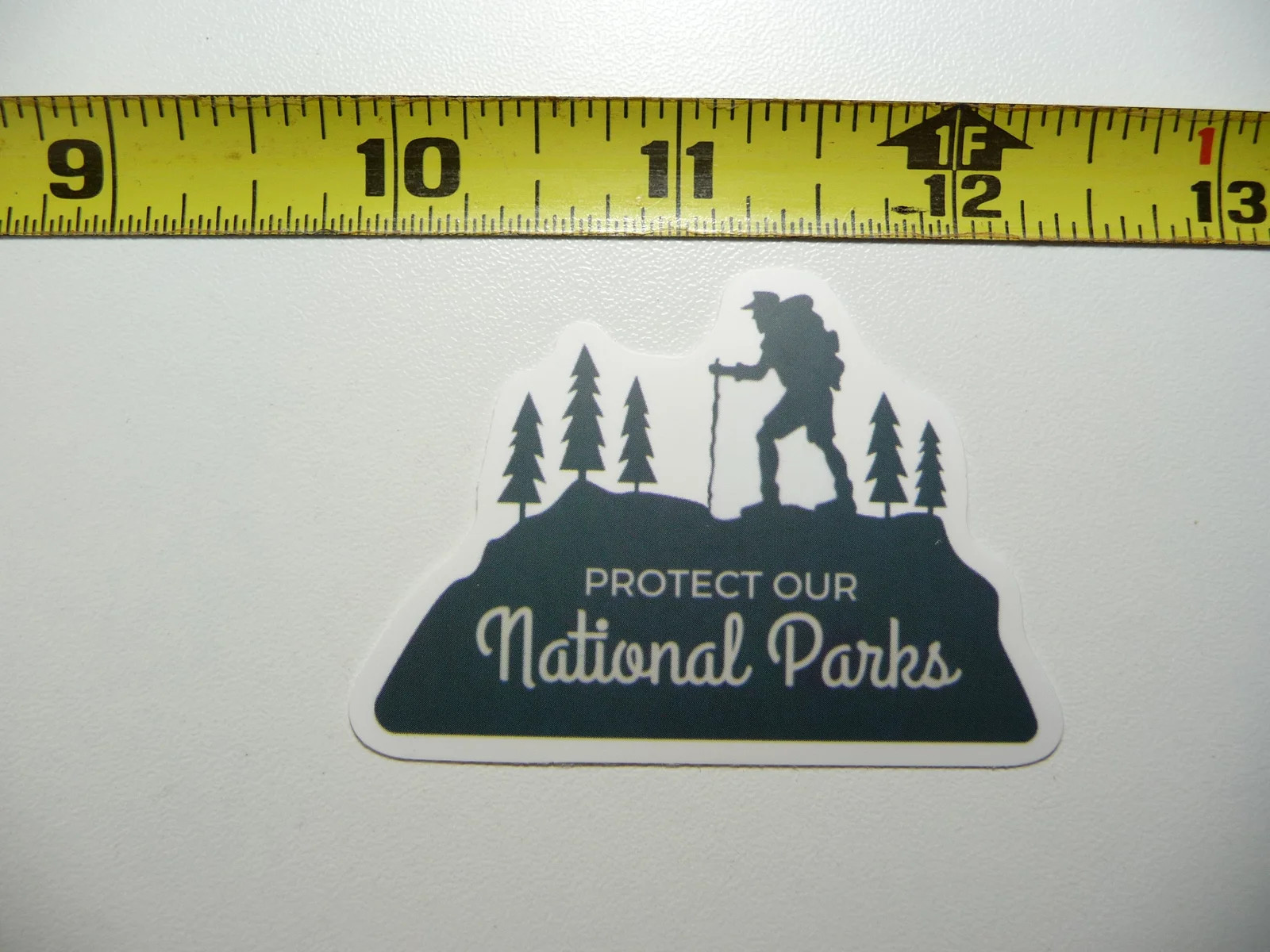 PROTECT OUR NATIONAL PARKS SMALL STICKER DECAL HIKING CAMPING NATURE OUTDOORS