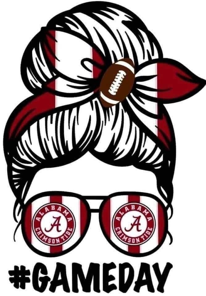 Alabama Gameday Sticker Decal Logo laptop vinyl decal