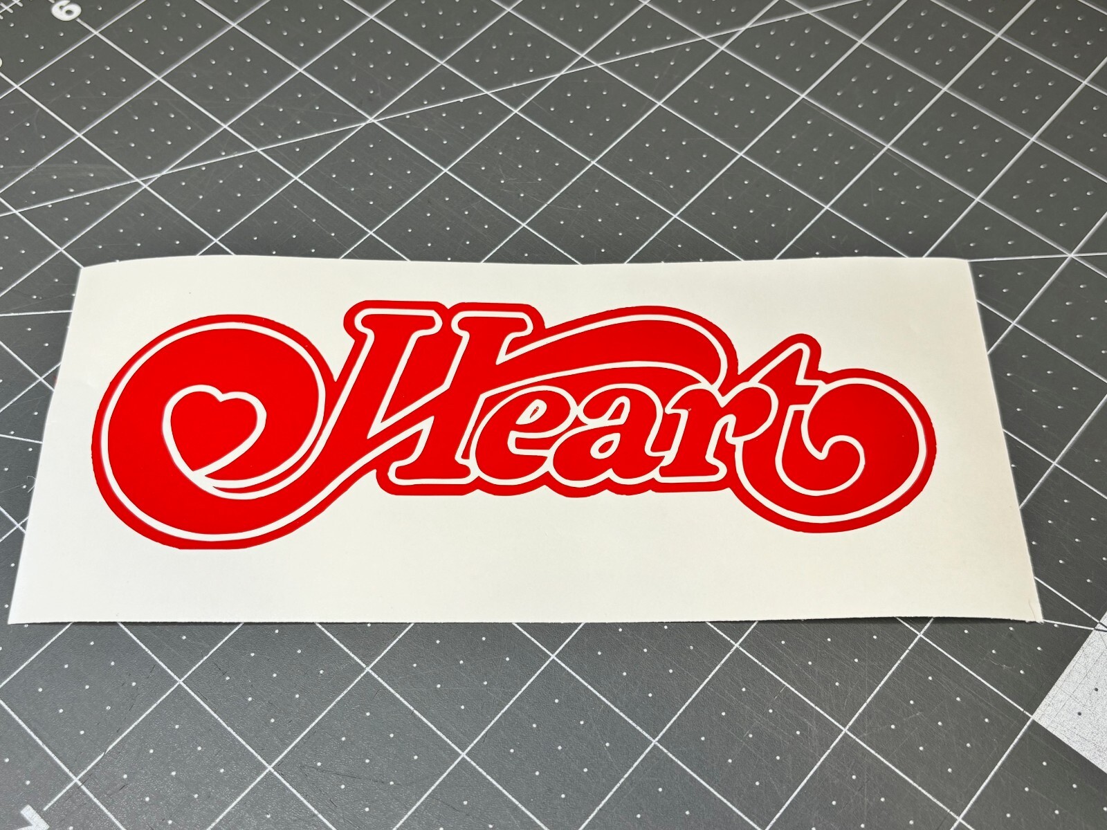 Heart (Band) Vinyl Decal – Many Sizes/Colors FREE Ship Buy 2 Get 1 FREE Classic