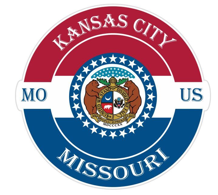 Kansas City Missouri Sticker Decal A726