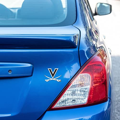 University of Virginia Metal 3D Auto Car Emblem Sticker Chrome Cavaliers UVA