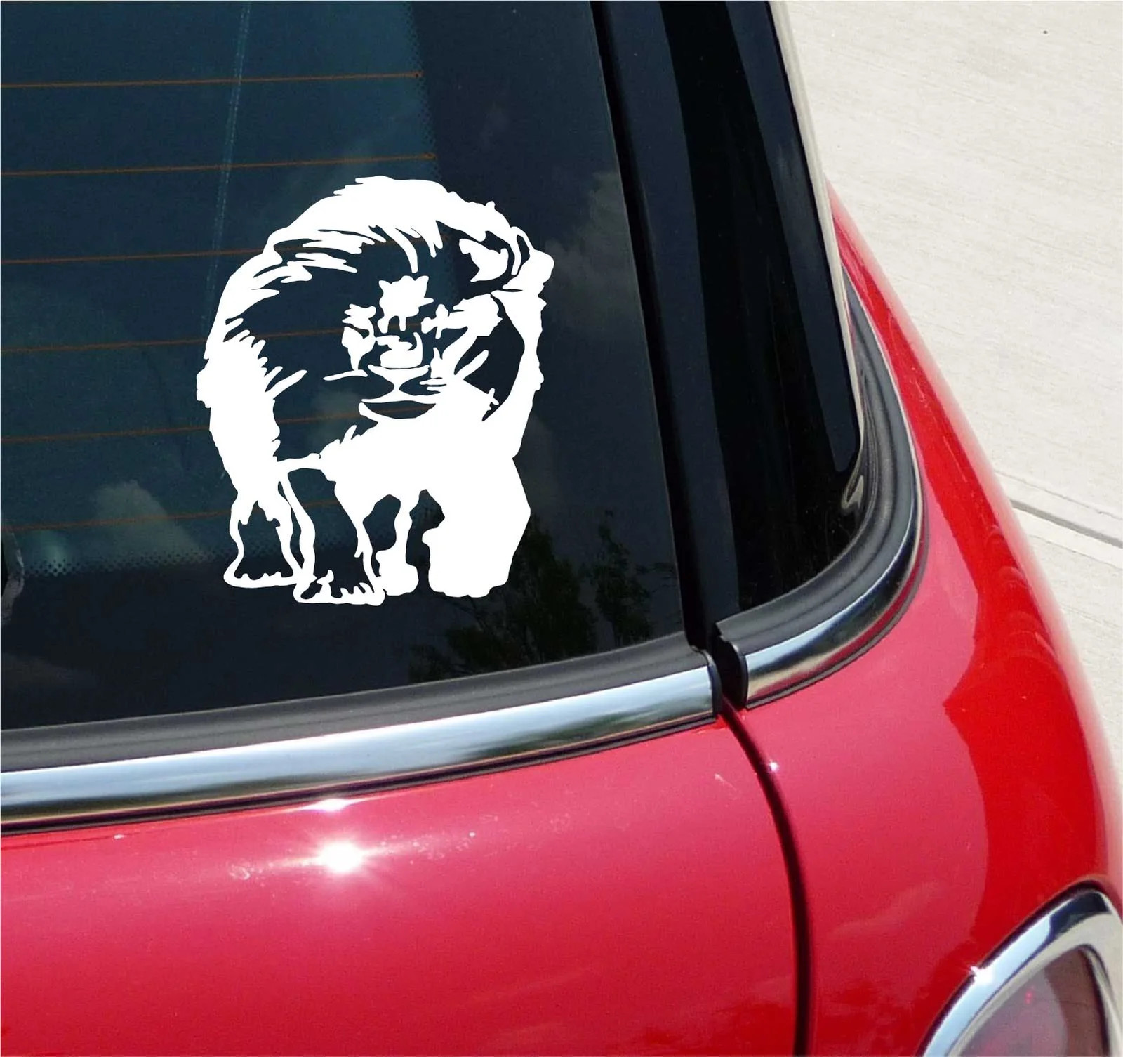 LION LIONS PRIDE ROAR GRAPHIC DECAL STICKER ART CAR WALL DECOR