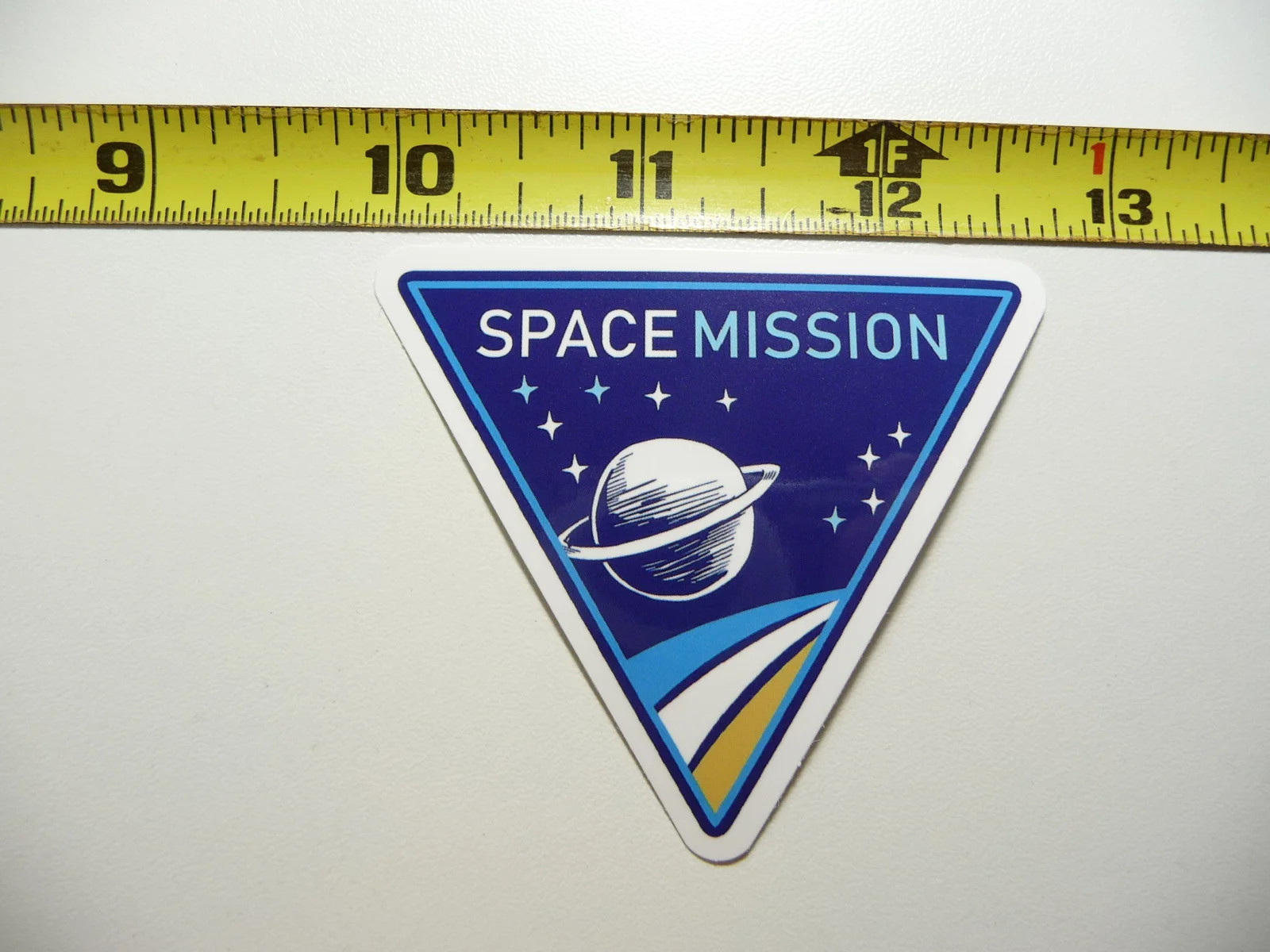SPACE MISSION SATURN SMALL STICKER DECAL EXPLORATION OUTER GALAXY UNIVERSE