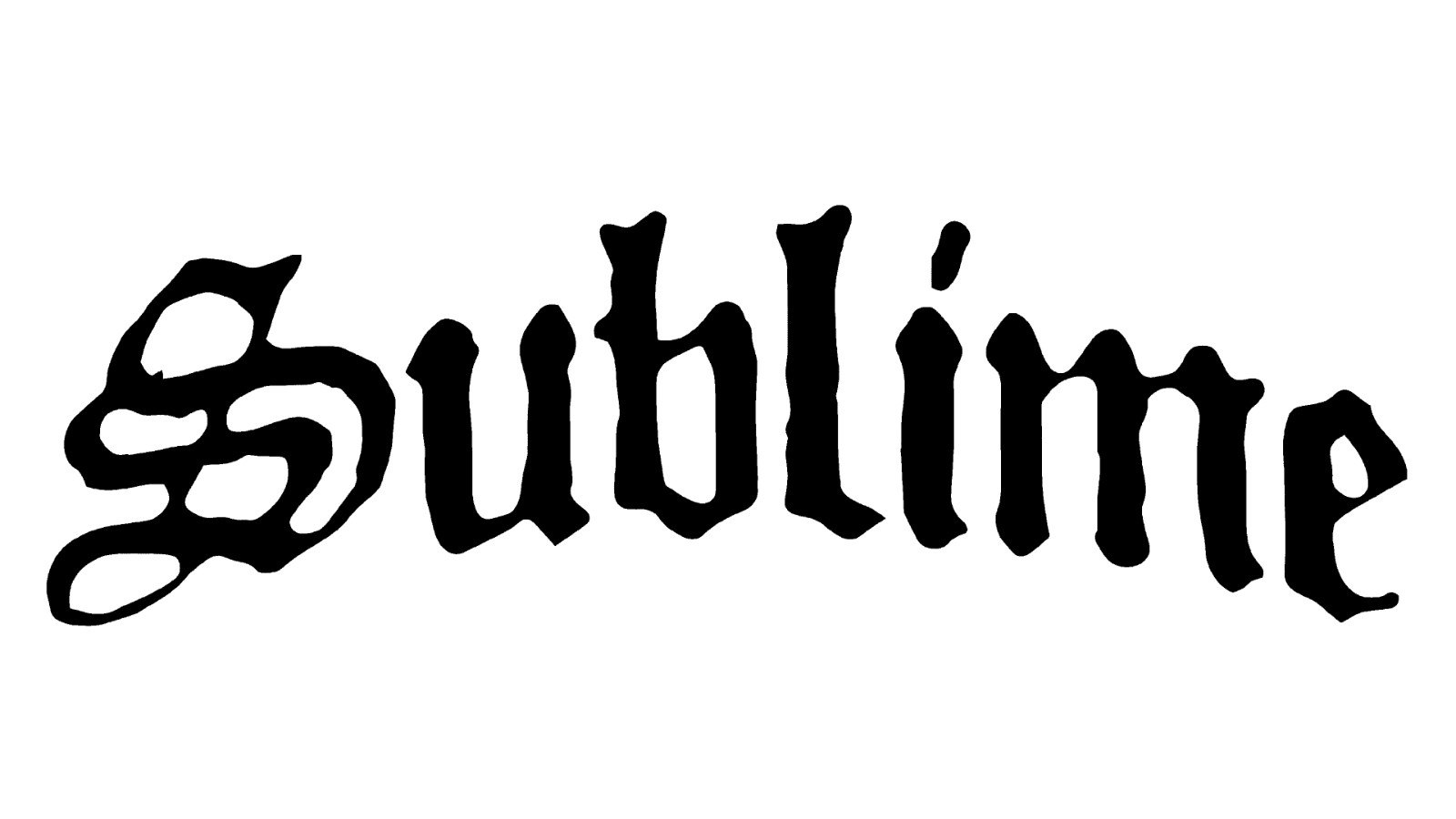 Sublime sticker weatherproof bumper vinyl decal